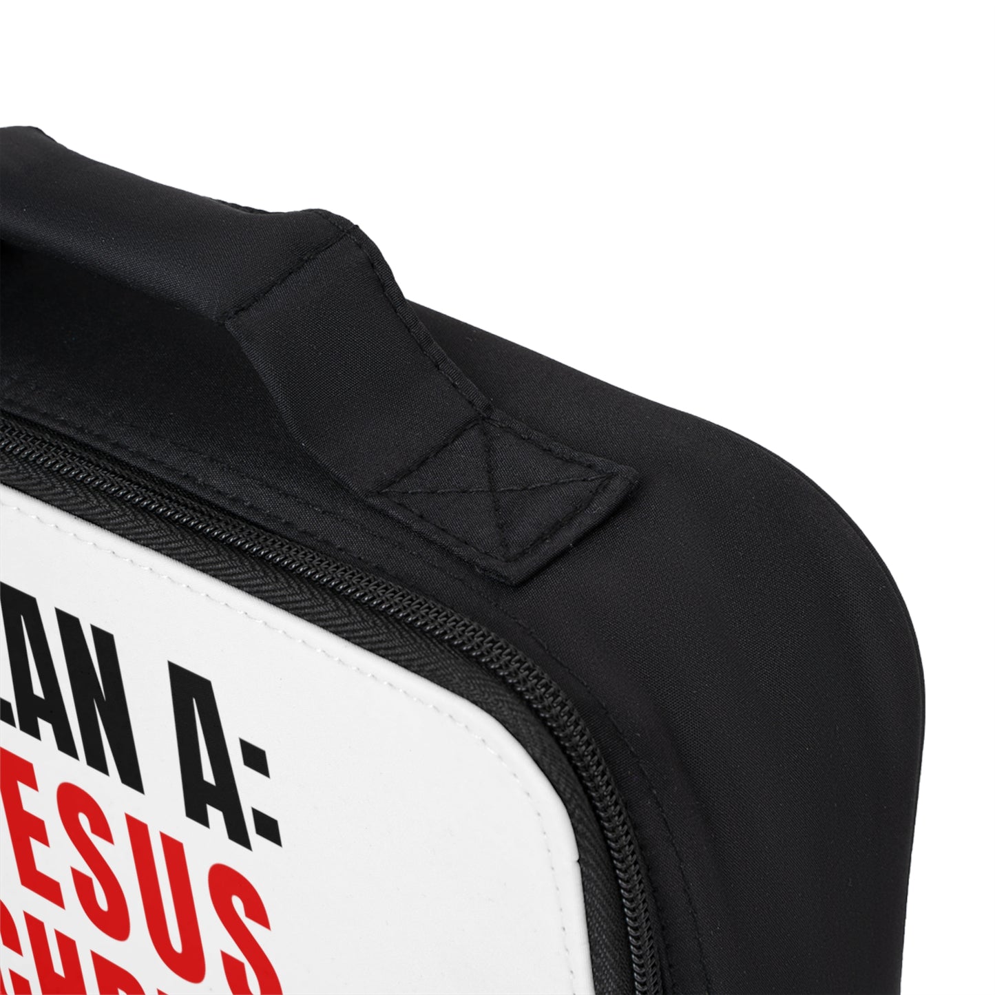 Divine Nourishment Lunch Bag: 'Plan A: Jesus Christ. There is No Plan B' Insulated Lunch Bag - Faithful Fuel on the Go